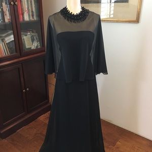 Couture Estevez Classic & Stunning Black Gown
